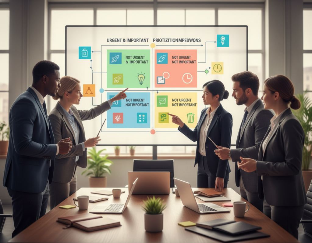 The Role of Prioritization Frameworks in Managing Complex Professional Workloads